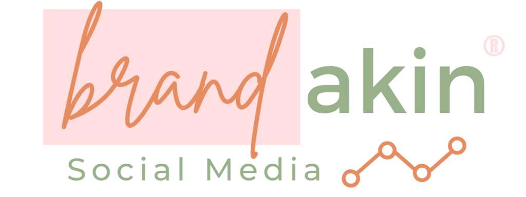 Logo that reads, "Brandakin Social Media".